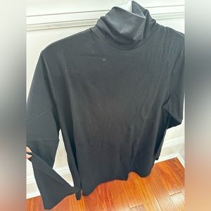 NWT JJill Long sleeve black tunic XL